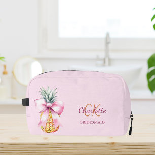 Trousse De Toilette Arc rose ananas tropicale bridesmaid