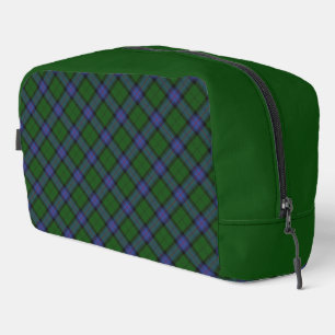 Trousse De Toilette Armstrong Deep Green et Navy Scottish Highland