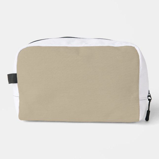 Trousse De Toilette Arrière-plan beige clair doux – Conception de mari (Recto)