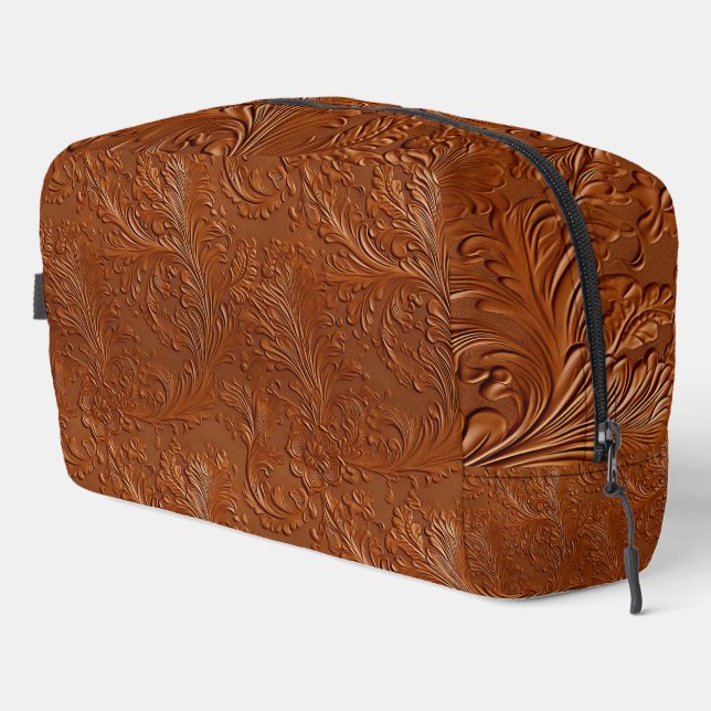 Trousse De Toilette Art Brown occidental (Coin droit)