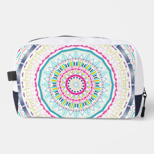 Trousse De Toilette Art de mandala coloré vibrant