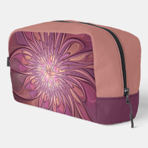 Trousse De Toilette Art floral fractal moderne abstrait Couleurs de ba