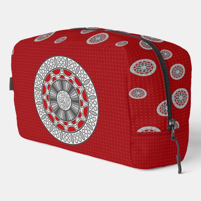 Trousse De Toilette Aztec rencontre l'alien  (Coin droit)