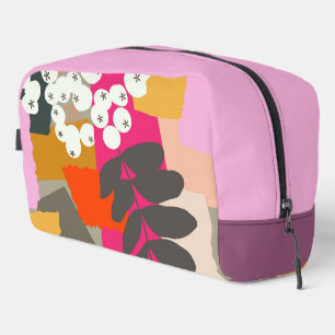 Trousse De Toilette Baies blanches Bloc de couleur coloré Été amusant