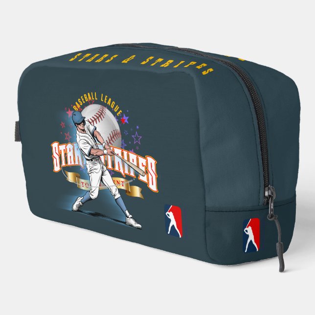 Trousse De Toilette Baseball Stars & Stripes (mode D) |  (Coin droit)