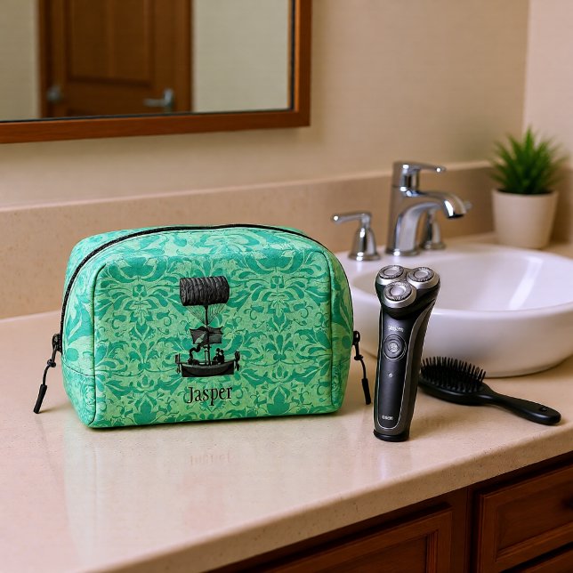 Trousse De Toilette Bateau vintage personnalisé (Créateur téléchargé)