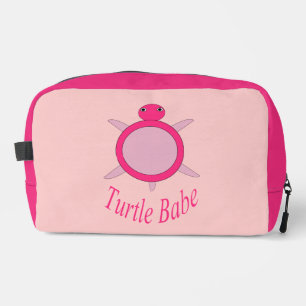 Trousse De Toilette Bébé Tortue rose mignonne