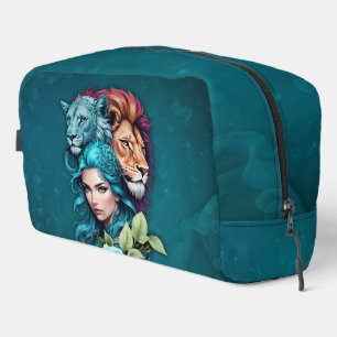 Trousse De Toilette Belle tête de femme aux yeux expressifs