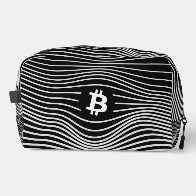 Trousse De Toilette Bitcoin Force (Black)  (Recto)