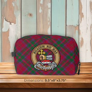 Trousse De Toilette Blason du clan MacDougall sur tartan