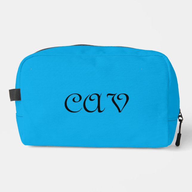 Trousse De Toilette Bleu brillant (Recto)