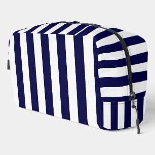 Trousse De Toilette Bleu et blanc marine