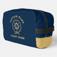 Bleu Marine Gold Nautical Boat Roue