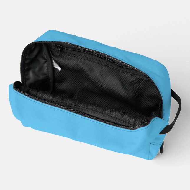Trousse De Toilette bleu turquoise (Ouvrir)