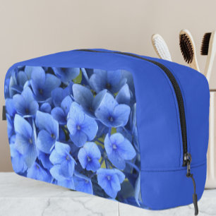 Trousse De Toilette Blue Hydrangea Petals Floral