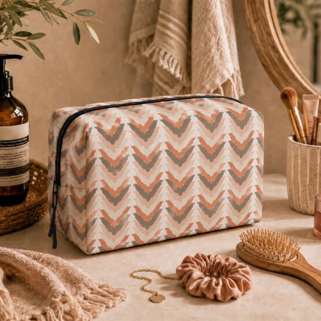 Trousse De Toilette Boho Chevron (Créateur téléchargé)
