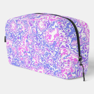 Trousse De Toilette Boho Hippie Colorée Vibrant Bijou Tone Marbre