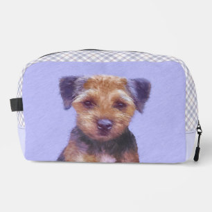 Trousse De Toilette Bordure Terrier Peinture mignonne Original Animal