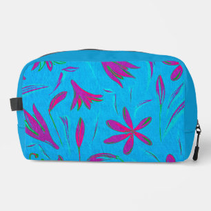 Trousse De Toilette Brise Fleur Bleu-vert