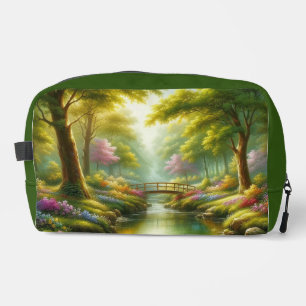 Trousse De Toilette Brook de printemps avec canards/fleurs