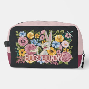 Trousse De Toilette BUGS BUNNY™ Broderie Florale Graphique