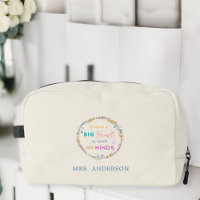 "Ça prend un grand coeur" Floral, cadeau pour les 