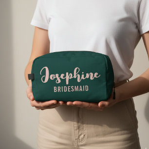 Trousse De Toilette Cadeau Cosmétique Personnalisé pour l'Enterrement 