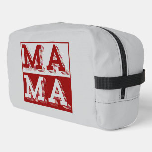 TROUSSE DE TOILETTE CADEAU DE FETE DES MERES TYPOGRAPHIE MAMAN
