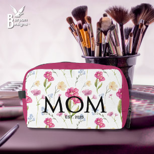 Trousse De Toilette Cadeau Fleur Fleur Sauvage Nouvelle Maman Maman Ét