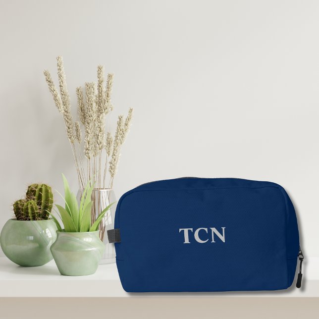 Trousse De Toilette Cadeau pour garçon d'honneur Garçon d'honneur Cade (Monogrammed Initials or name Navy Blue Dopp Kit for him, Groomsman Gift,  Wedding party gift)