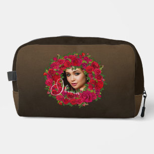 Trousse De Toilette Cadre photo rose romantique pour amoureux