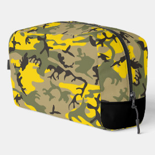 Trousse De Toilette Camouflage jaune et vert, Militaire, Armée