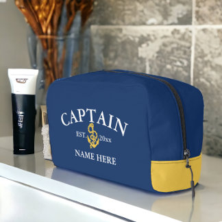 Trousse De Toilette Capitaine - personnalisable