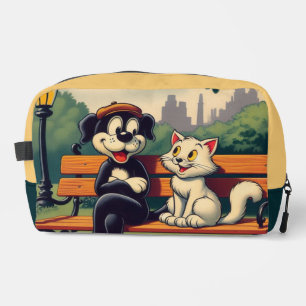 Trousse De Toilette Caricature vintage pour chien/chat