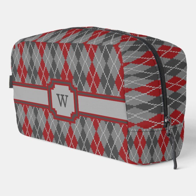 Trousse De Toilette Cendres et Braises Argyle (Coin droit)