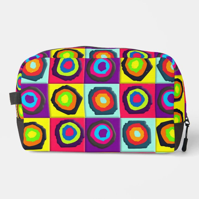 Trousse De Toilette cercles motif (Recto)