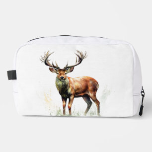Trousse De Toilette Cerf immense avec bois 