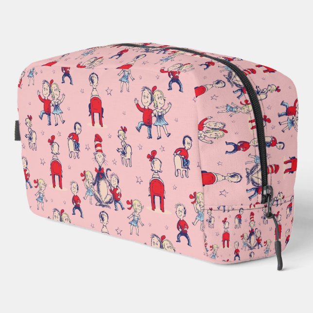Trousse De Toilette Chat Dans Le Casquette | Avec Motif pour enfants (Coin droit)