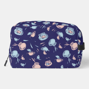 Trousse De Toilette Chat Dans Le Casquette Le Motif du poisson