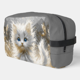 Trousse De Toilette Chaton blanc précieux