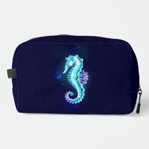 Trousse De Toilette Cheval de mer de glace cristal sur Arrière - plan