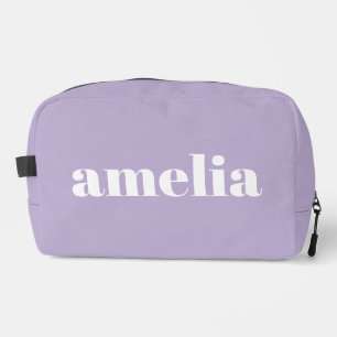 Trousse De Toilette Chic Lavande Violet Monogramme