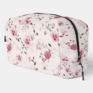 Trousse De Toilette Chic romantique rose floral