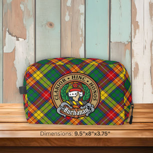 Trousse De Toilette Cimier du clan Buchanan sur tartan