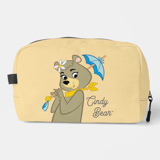 Trousse De Toilette Cindy Bear tenant le parasol (Recto)
