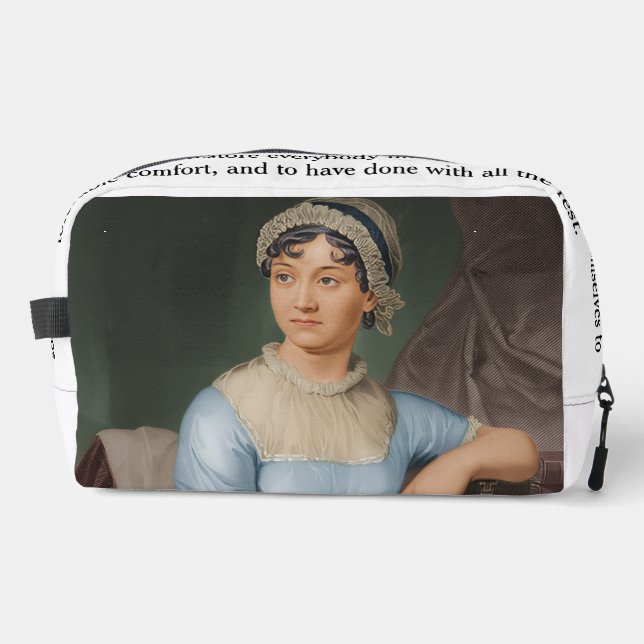 Trousse De Toilette Citations de Jane Austen (Recto)