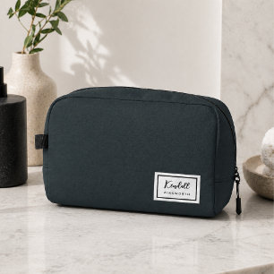 Trousse De Toilette Classique Simple Minimaliste Vert Nostalgie Améric