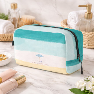 Trousse De Toilette Coastal Monogram Beach Umbrella Cosmetic Bag