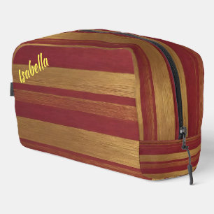 Trousse De Toilette Collection populaire Bourgogne or de luxe