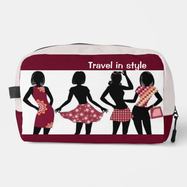 Trousse De Toilette Collection Shopping Queen -Dames  (Recto)